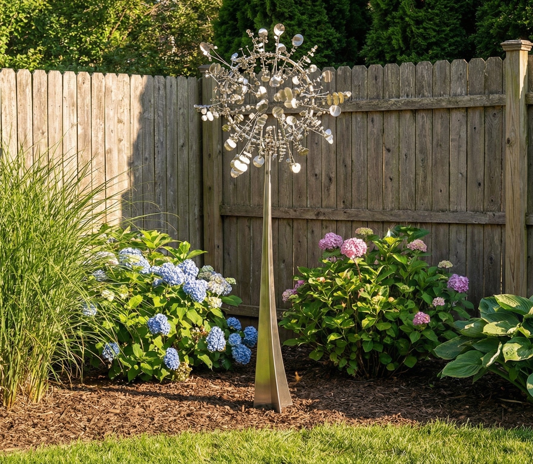 80-Inch Kinetic Wind Sculpture